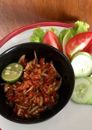 Foto resep Sambel Teri Medan