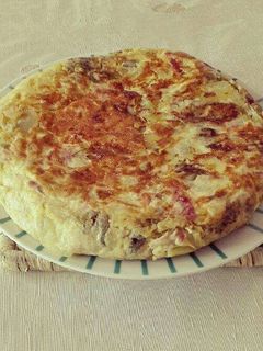 Una foto de Tortilla mixta