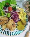 土魠魚萵苣生菜沙拉
