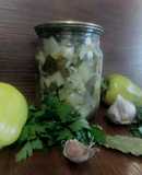 Очень вкусный салат из кабачков на зиму