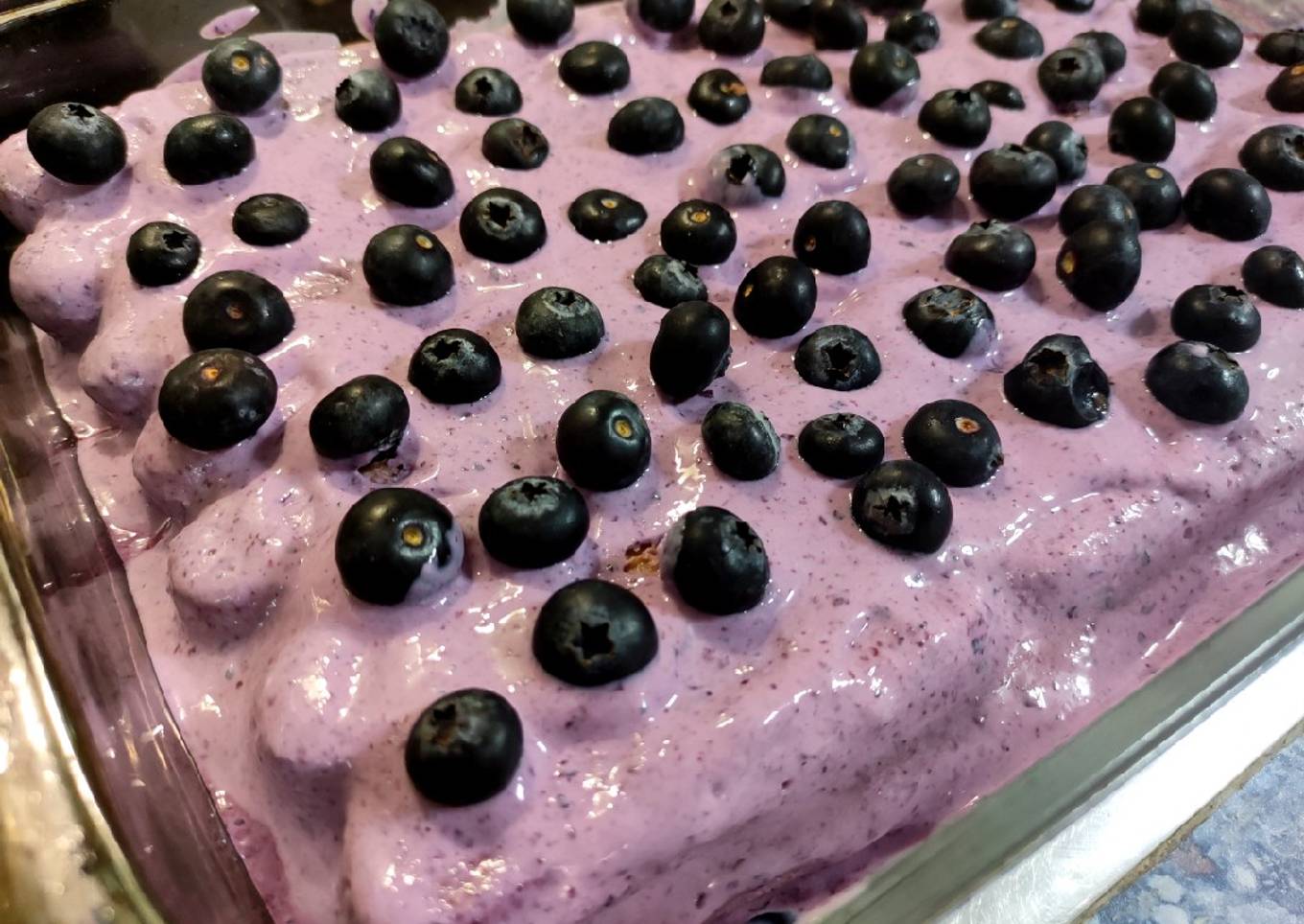 Tiramisú de arándanos muy fácil, 20 min, 4 ingredientes