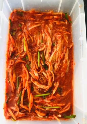 Hình của món Kim Chi Cải Thảo Hàn Quốc.