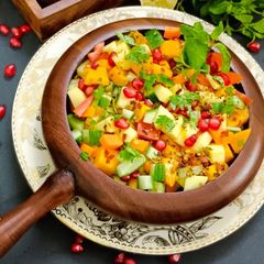 A picture of Totapuri Mango Salsa : super quick and easy recipe.