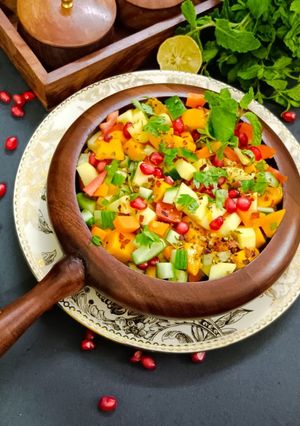 A picture of Totapuri Mango Salsa : super quick and easy recipe.