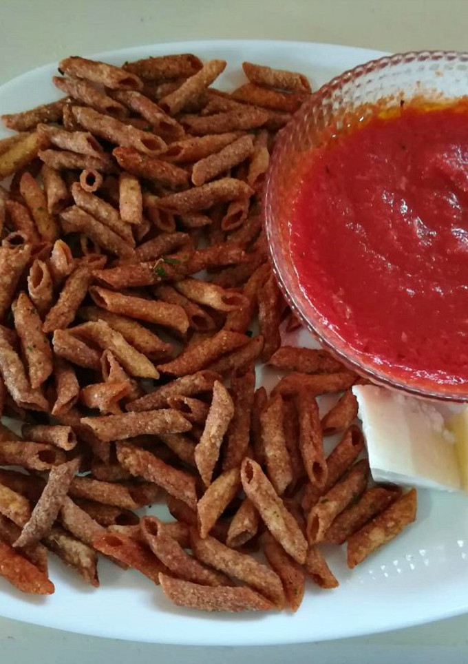 Una foto de Macarrones "chips"