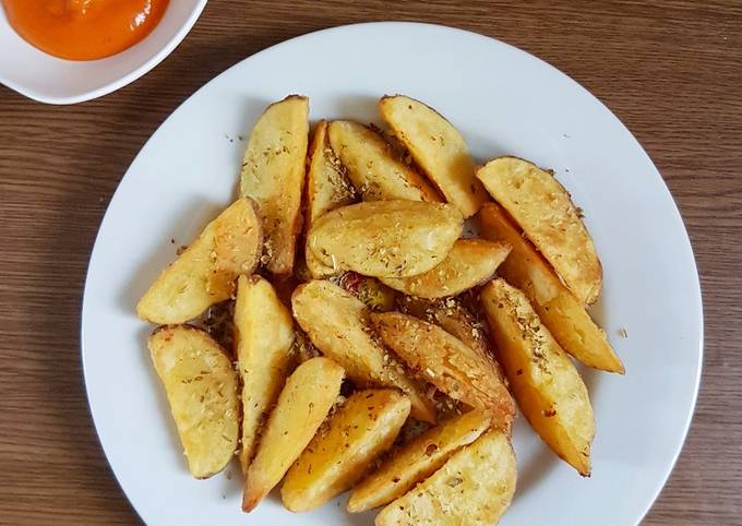 Langkah Mudah untuk Menyiapkan Potato Wedges, Sempurna
