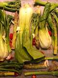 Vegetais no forno #bimis #bokchoy # espargos