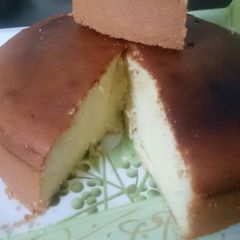 A picture of Vanilla cake# authormarathon.