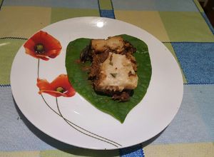 Una foto de Tamal de cazuela
