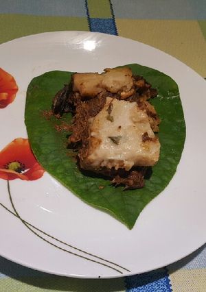 Una foto de Tamal de cazuela