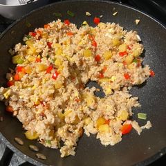 A picture of Pineapple Fried Rice.