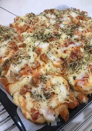 Foto resep Pizza super empuk puk,Anti Gagal