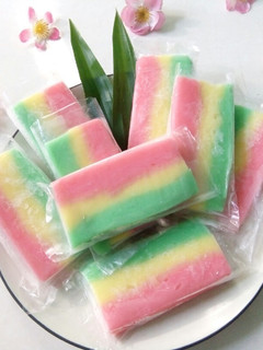 Foto resep Es Kue Pelangi (Es Gabus Hun Kwee)