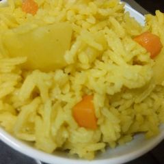 A picture of Mixed rice.