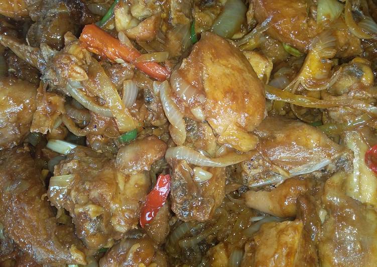 Ayam Asam Manis Dadakan