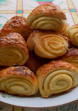 Sajtos hajtovány recept fotója