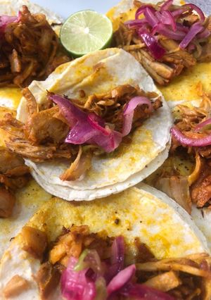 Una foto de Tacos de Cochinita Pibil