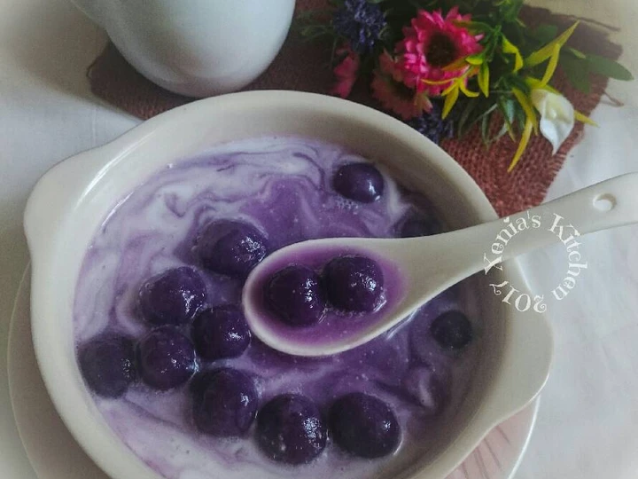 Cara Mudah Membuat Resep Bubur Candil Ubi Ungu yang Menggugah Selera Anti Ribet, Uenak Banget