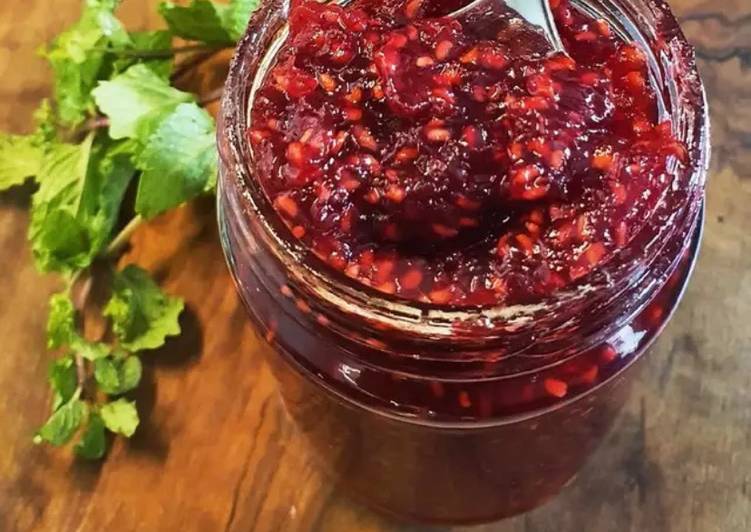 Recipe of Quick Raspberry Jam