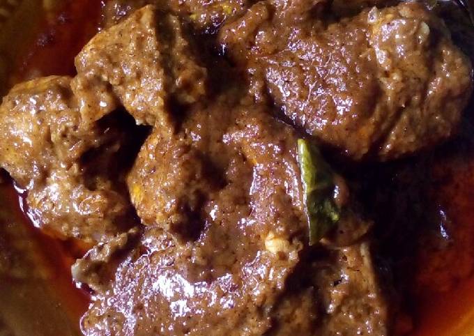 Cara Memasak Rendang ayam simple Anti Gagal