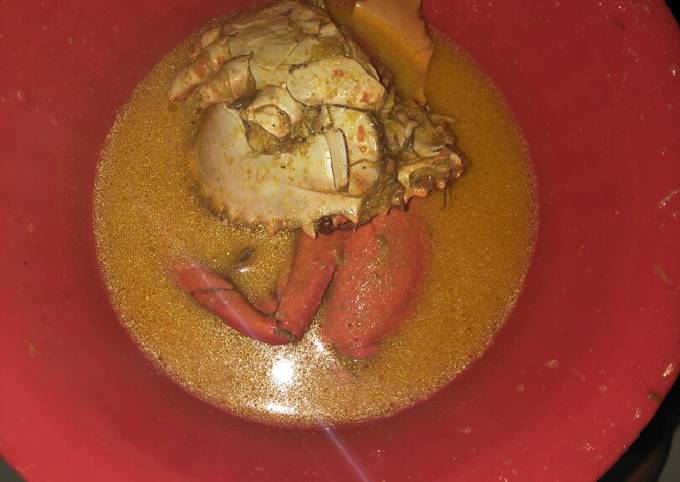 Langkah Mudah untuk Menyiapkan Kepiting santan, Enak