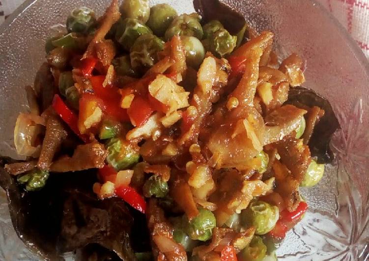 Tumis Leunca/Pokak Teri