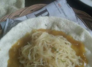 Foto resep Kerupuk Mie Padang [Kerupuk Opak Kuah Sate]