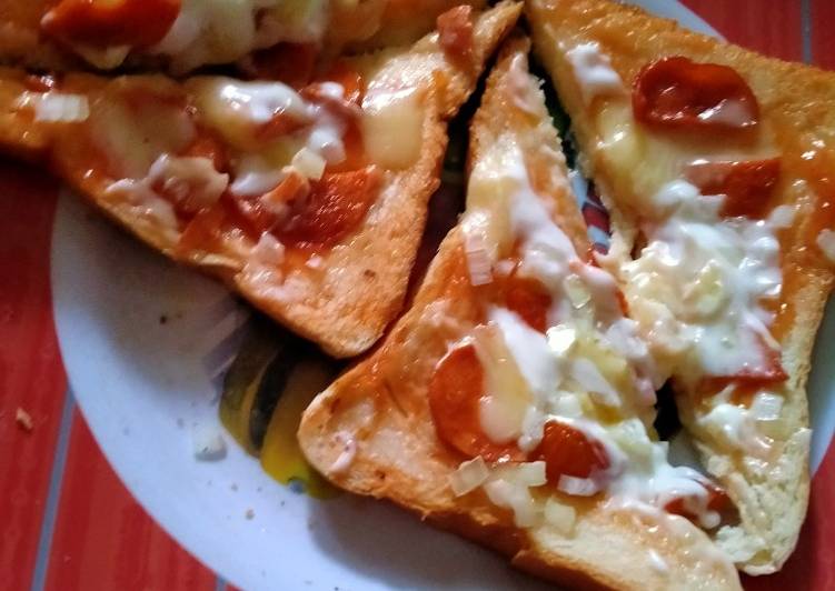 Resep Roti Tawar Pizza Anti Gagal