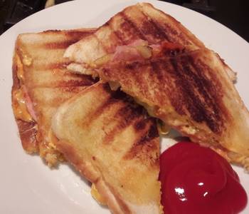 Update, Serving Recipe My late night toastie Delicious Simple