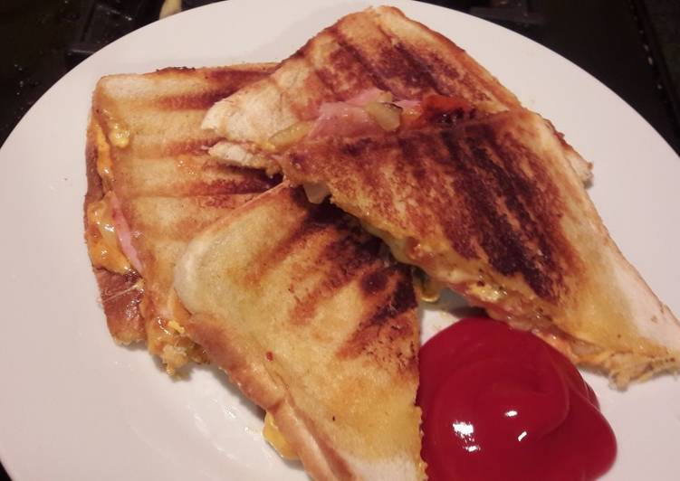 Steps to Make Favorite My late night toastie