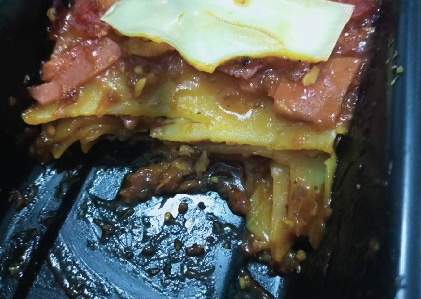 Lasagna merah