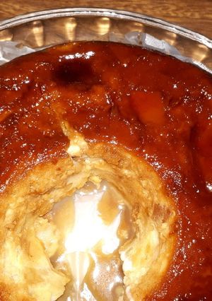 Una foto de Budín de pan c/ manzana o tarantella
