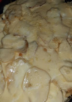 Una foto de Papas a la crema