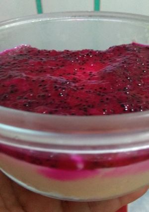 Foto resep Puding Susu siram Naga