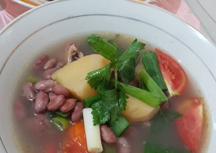 Sop Iga Sapi Kacang Merah