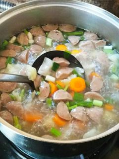 Foto resep Sayur sop bakso