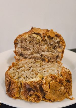 Una foto de Budín de banana sin conservantes🤍