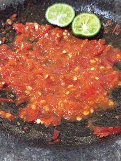 Foto resep Sambal Terasi Tomat Bakar