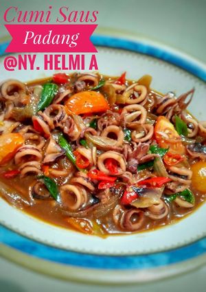 Foto resep Cumi Saus Padang