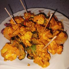 A picture of Paneer tikka.
