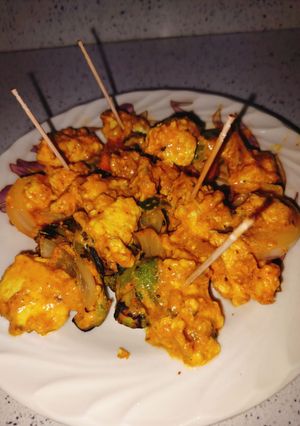A picture of Paneer tikka.