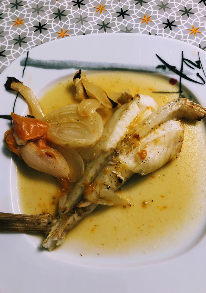Una foto de Rape al horno