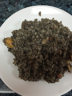 Una foto de Arroz negro