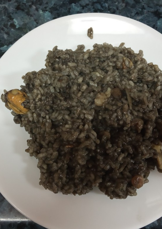 Una foto de Arroz negro