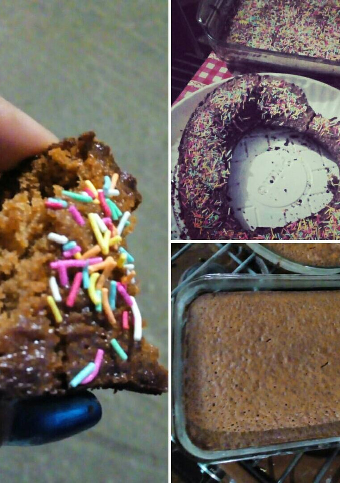 Una foto de Bizcocho de chocolate