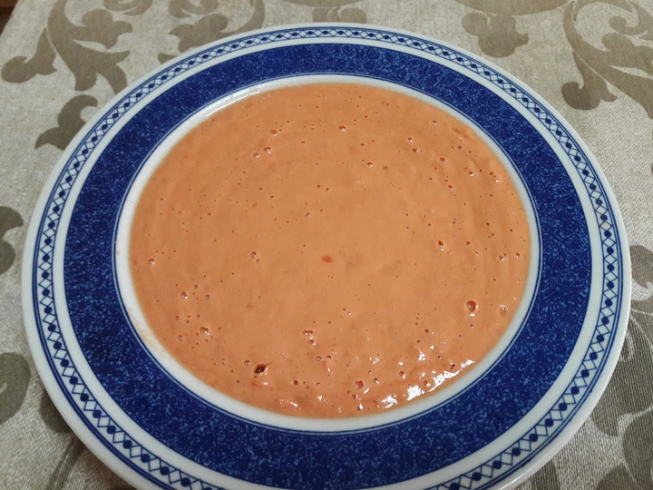 Pasos sencillos para Hacer 🇪🇸&amp;#34;Salmorejo español&amp;#34; con aloe vera sin gluten vegano  🍅  que Delicioso