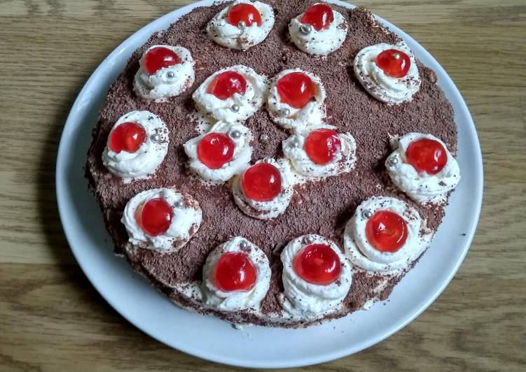 Recipe of Super Quick Homemade Chocolate Black forest cake