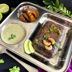 A picture of Black Rice Vegetable Upma.