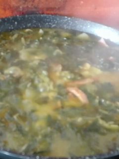 Una foto de Acelgas con arroz