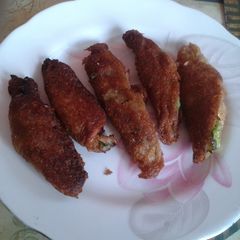 A picture of Dahi ke sholay.